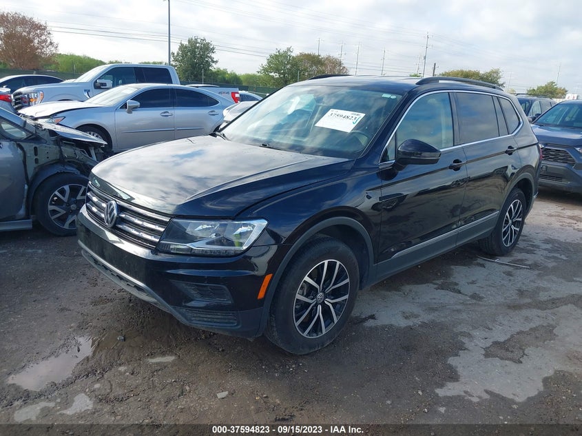 VIN 3VV2B7AX9MM031999 2021 VOLKSWAGEN TIGUAN SE/SE R-LINE BLACK/SEL