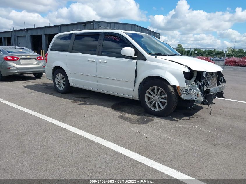 2014 DODGE GRAND CARAVAN SXT - 2C4RDGCG1ER242192