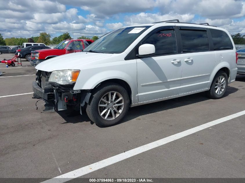 2014 DODGE GRAND CARAVAN SXT - 2C4RDGCG1ER242192
