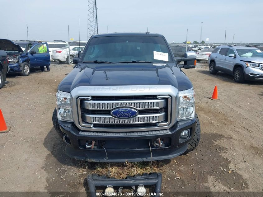 2015 FORD SUPER DUTY F-250 SRW LARIAT/PLATINUM - 1FT7W2BT2FEC88275