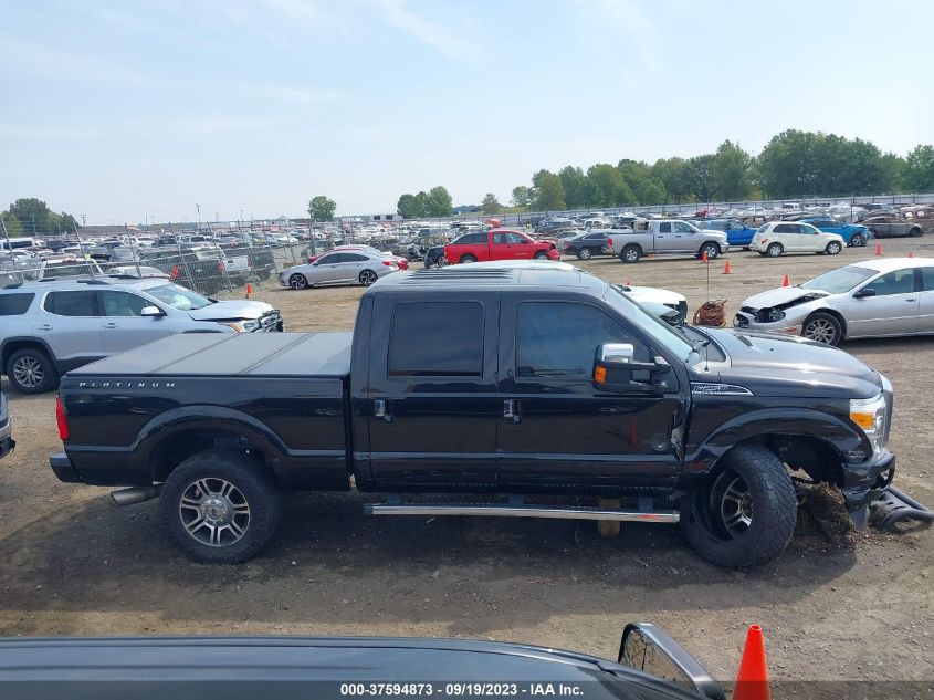 2015 FORD SUPER DUTY F-250 SRW LARIAT/PLATINUM - 1FT7W2BT2FEC88275