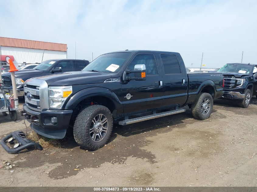 2015 FORD SUPER DUTY F-250 SRW LARIAT/PLATINUM - 1FT7W2BT2FEC88275