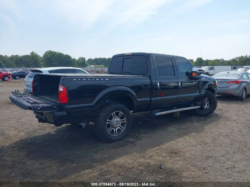 2015 FORD SUPER DUTY F-250 SRW LARIAT/PLATINUM - 1FT7W2BT2FEC88275