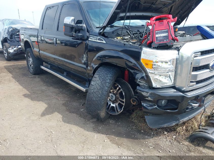 2015 FORD SUPER DUTY F-250 SRW LARIAT/PLATINUM - 1FT7W2BT2FEC88275