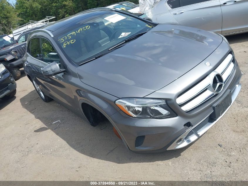 Lot #2534661979 2017 MERCEDES-BENZ GLA 250 salvage car