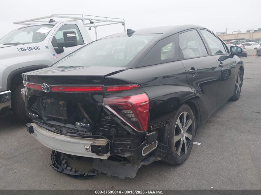 VIN JTDBVRBD4JA005308 2018 TOYOTA MIRAI