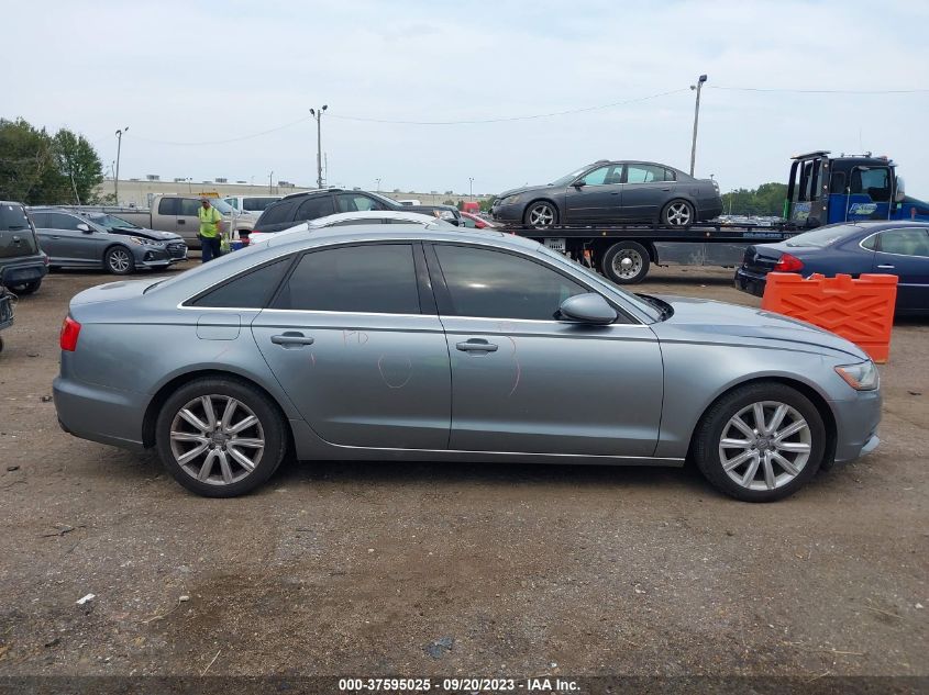 2013 AUDI A6 2.0T PREMIUM PLUS - WAUGFAFCXDN031833