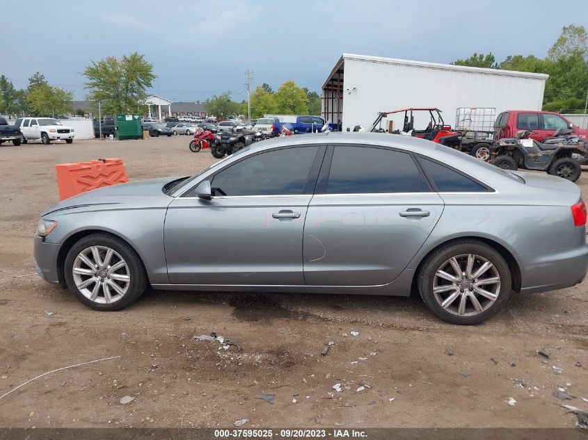 2013 AUDI A6 2.0T PREMIUM PLUS - WAUGFAFCXDN031833