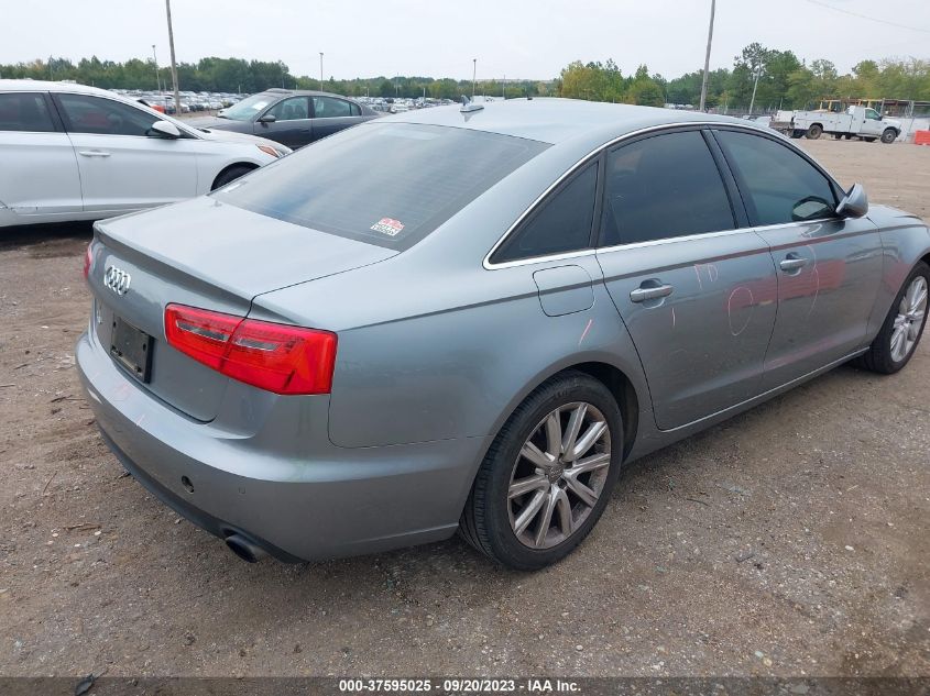 2013 AUDI A6 2.0T PREMIUM PLUS - WAUGFAFCXDN031833