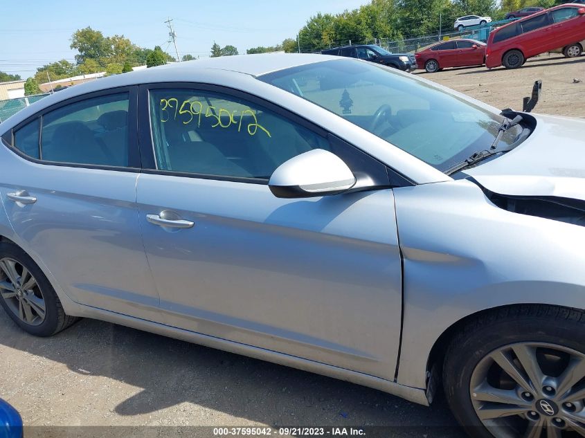 2018 HYUNDAI ELANTRA SEL - 5NPD84LF8JH298979