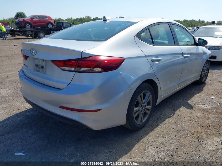 2018 HYUNDAI ELANTRA SEL - 5NPD84LF8JH298979