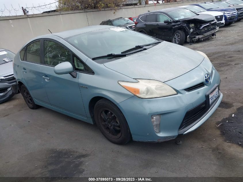 2013 TOYOTA PRIUS ONE/TWO/THREE/FOUR/FIVE - JTDKN3DU6D1701716