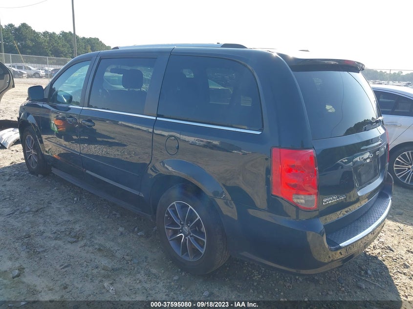 VIN 2C4RDGCG8HR790789 2017 DODGE GRAND CARAVAN SXT