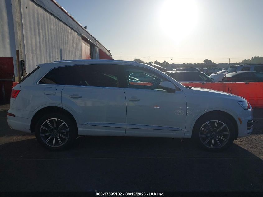 2017 AUDI Q7 PREMIUM PLUS - WA1LAAF72HD017997