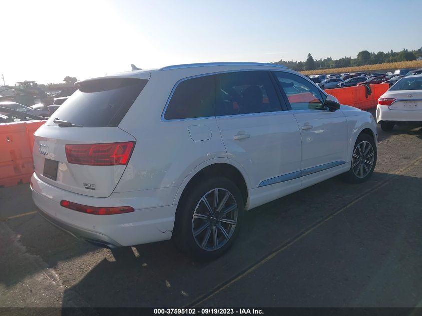 2017 AUDI Q7 PREMIUM PLUS - WA1LAAF72HD017997