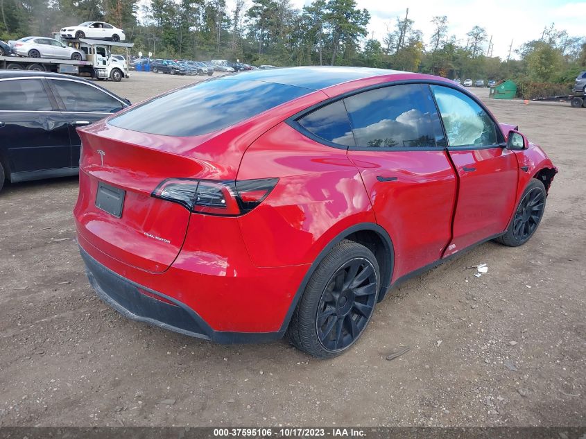 5YJYGDEE4MF253484 Tesla Model Y LONG RANGE 4