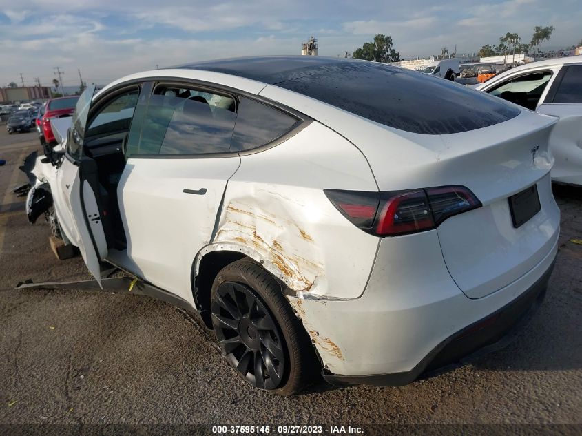 2022 TESLA MODEL Y LONG RANGE - 7SAYGDEE7NF507371