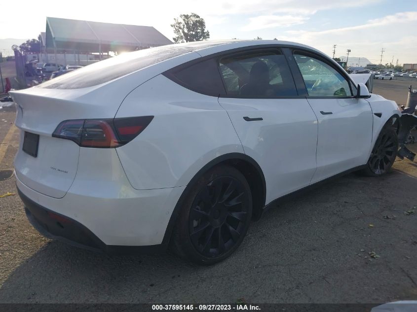 2022 TESLA MODEL Y LONG RANGE - 7SAYGDEE7NF507371