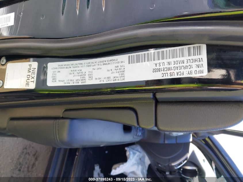 2021 JEEP GRAND CHEROKEE LAREDO E - 1C4RJEAG1MC818032