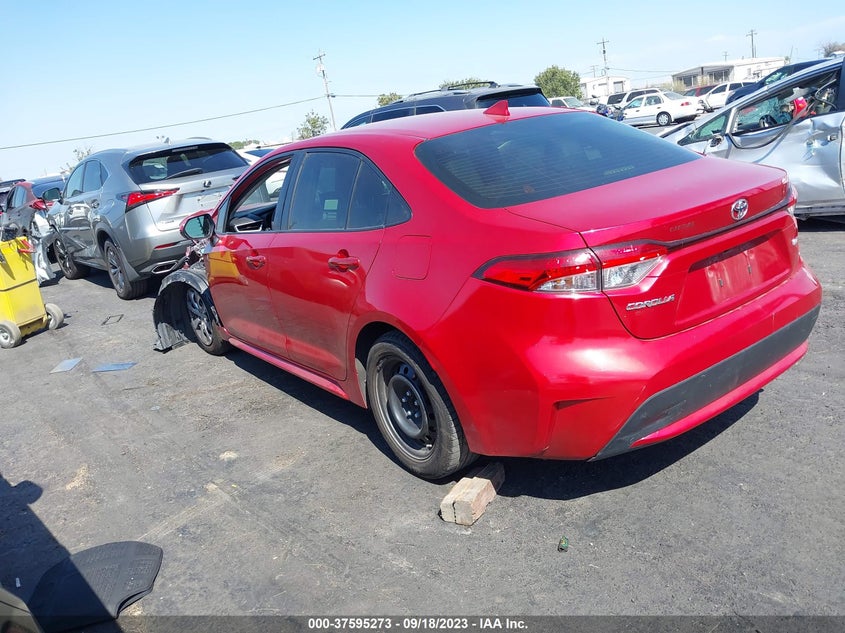 VIN JTDEPRAE2LJ032706 2020 TOYOTA COROLLA LE
