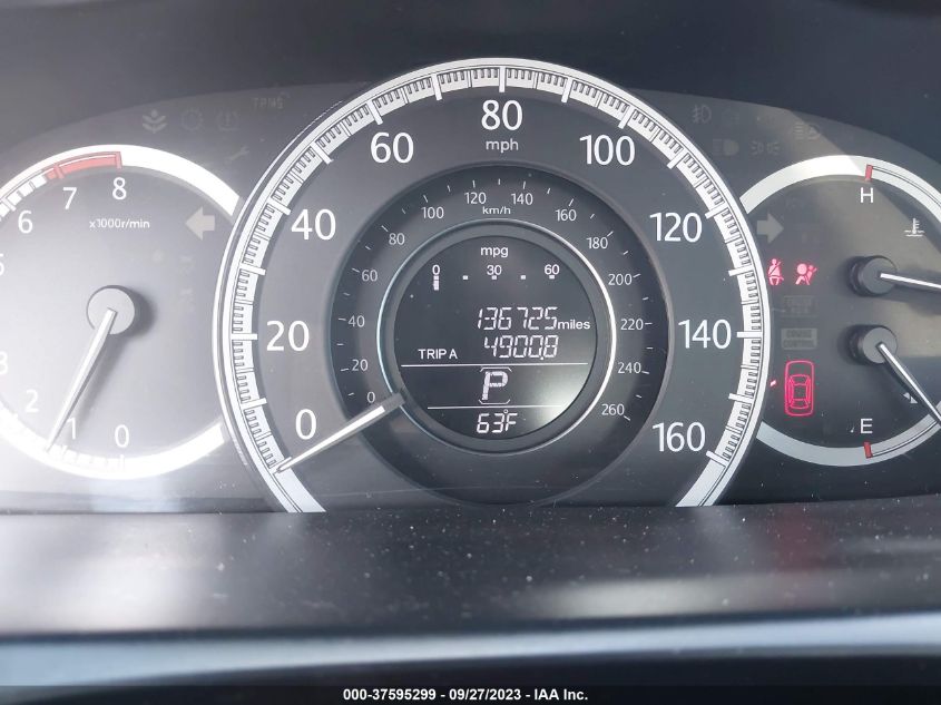 2013 HONDA ACCORD SDN EX-L - 1HGCR3F89DA010125