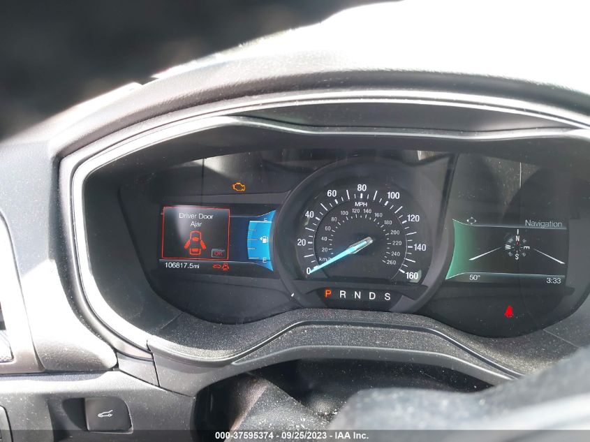 2019 FORD FUSION SE - 3FA6P0HD0KR162314