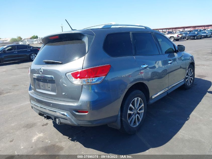 2015 NISSAN PATHFINDER SL - 5N1AR2MNXFC657144