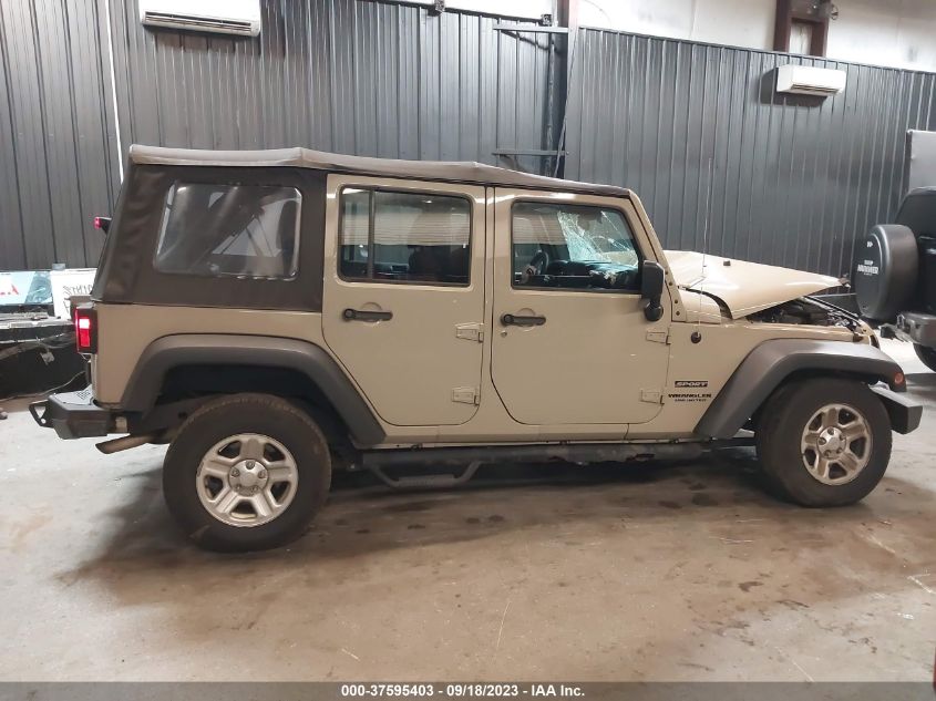 2017 JEEP WRANGLER UNLIMITED SPORT - 1C4BJWDG4HL605150