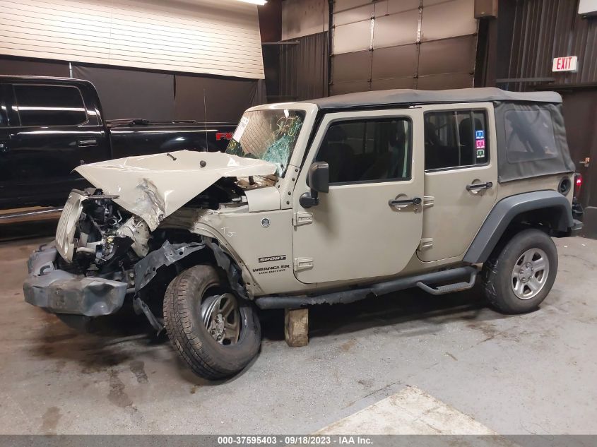 2017 JEEP WRANGLER UNLIMITED SPORT - 1C4BJWDG4HL605150