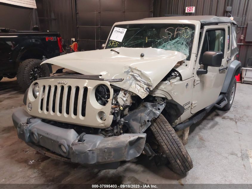 2017 JEEP WRANGLER UNLIMITED SPORT - 1C4BJWDG4HL605150