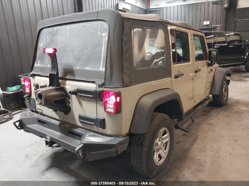 2017 JEEP WRANGLER UNLIMITED SPORT - 1C4BJWDG4HL605150