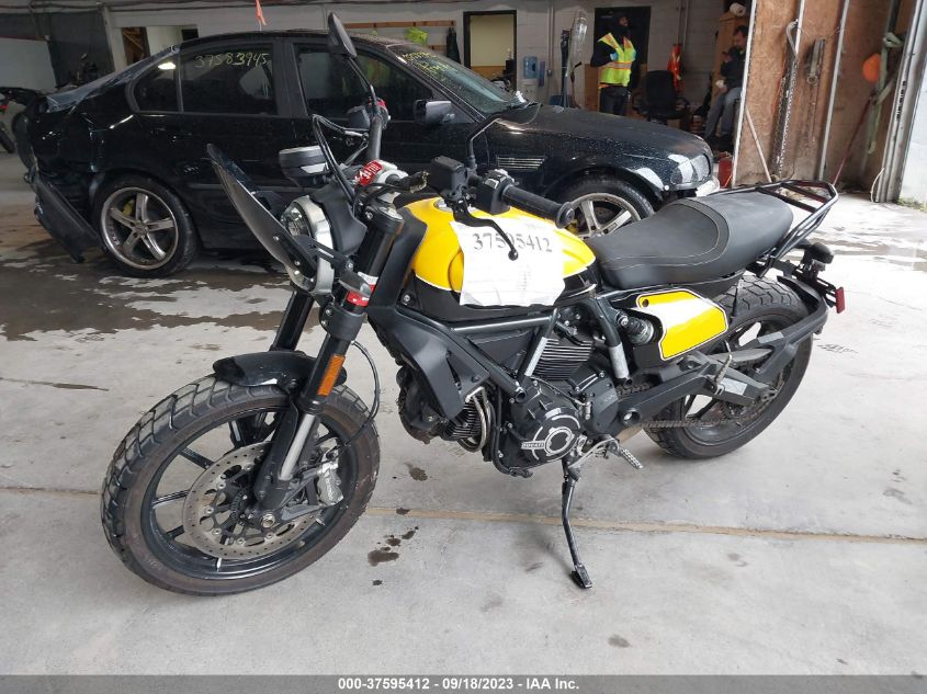 2020 DUCATI SCRAMBLER DESERT SLED ML0KAFPMXLT016470
