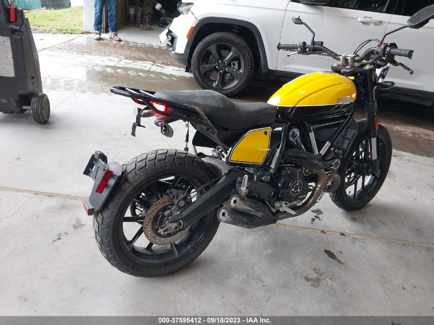 2020 DUCATI SCRAMBLER DESERT SLED ML0KAFPMXLT016470
