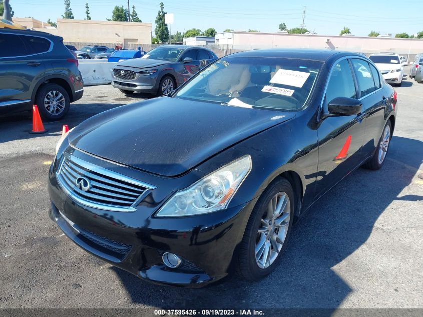 2013 INFINITI G37 SEDAN JOURNEY JN1CV6APXDM302734