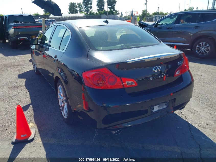 2013 INFINITI G37 SEDAN JOURNEY JN1CV6APXDM302734