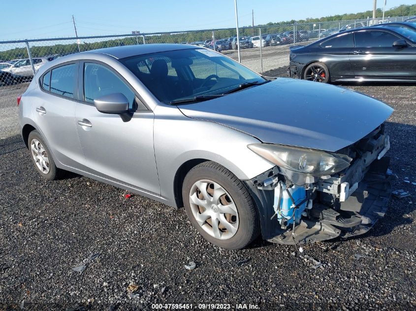 2014 MAZDA MAZDA3 I SPORT - JM1BM1K75E1205294