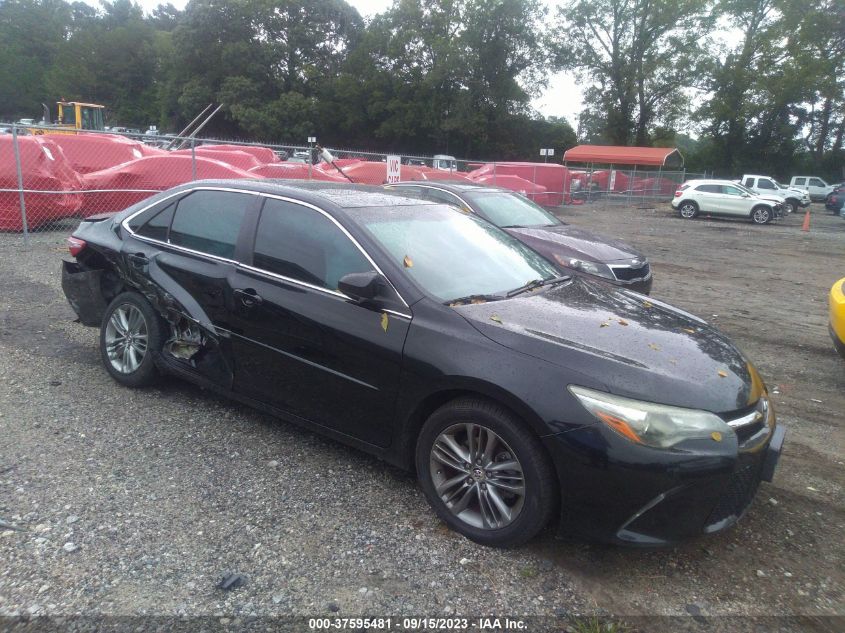 2015 TOYOTA CAMRY SE - 4T1BF1FKXFU088249