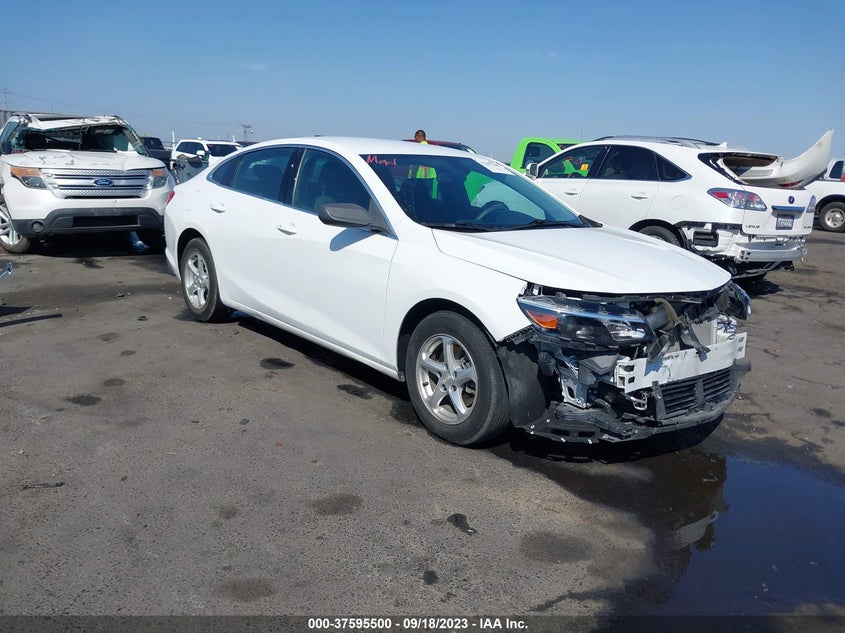VIN 1G1ZB5ST2JF272420 2018 CHEVROLET MALIBU LS