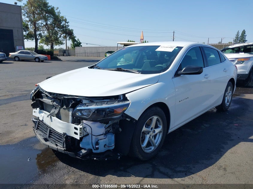 VIN 1G1ZB5ST2JF272420 2018 CHEVROLET MALIBU LS