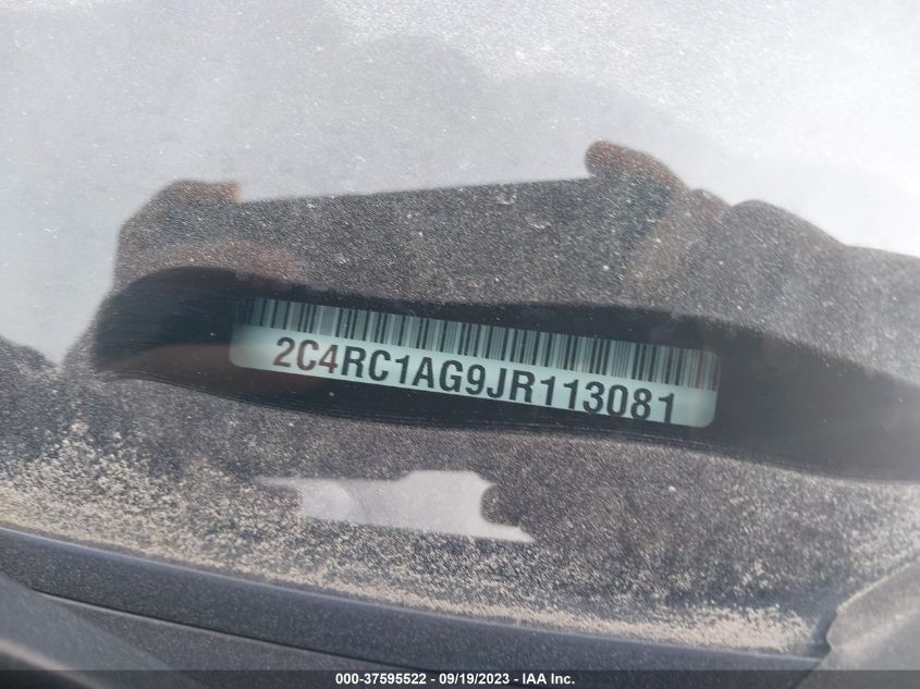 2018 CHRYSLER PACIFICA L - 2C4RC1AG9JR113081