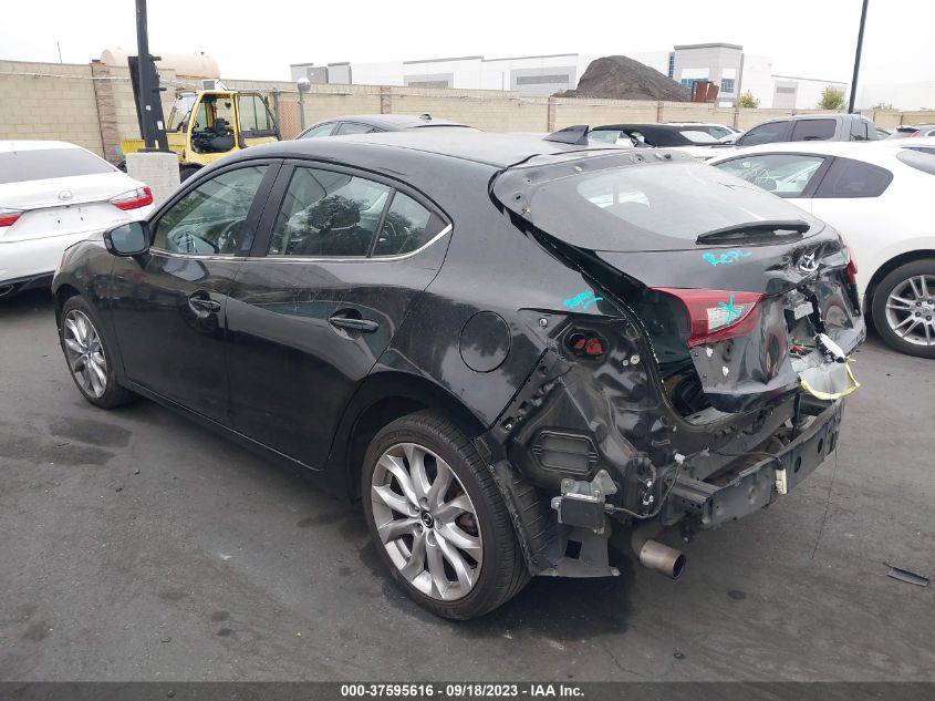 2016 MAZDA MAZDA3 S GRAND TOURING - JM1BM1N34G1292472
