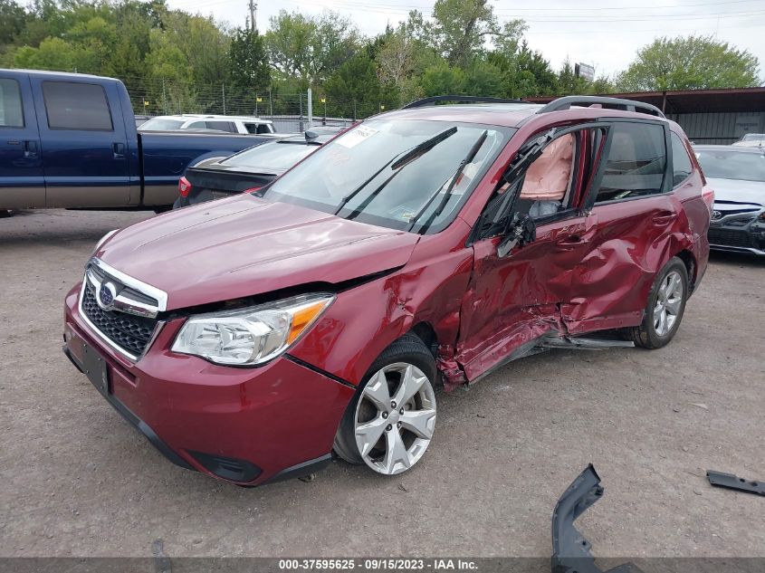 2016 SUBARU FORESTER 2.5I PREMIUM - JF2SJADC5GH431446