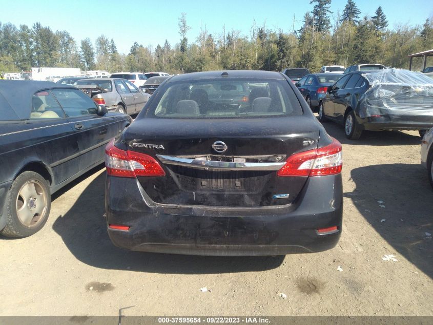 2013 NISSAN SENTRA S/SV/FE+ S/FE+ SV/SR/SL - 1N4AB7AP6DN900161