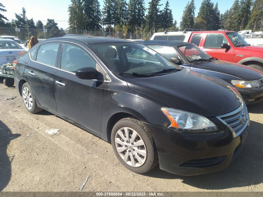 2013 NISSAN SENTRA S/SV/FE+ S/FE+ SV/SR/SL - 1N4AB7AP6DN900161