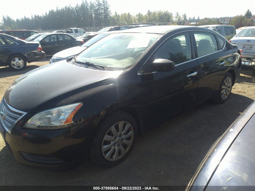 2013 NISSAN SENTRA S/SV/FE+ S/FE+ SV/SR/SL - 1N4AB7AP6DN900161