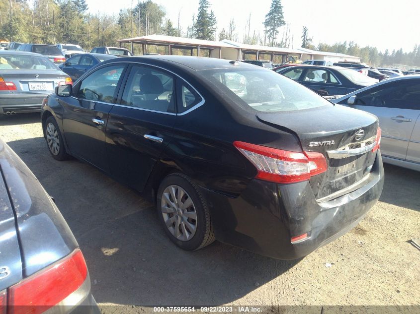 2013 NISSAN SENTRA S/SV/FE+ S/FE+ SV/SR/SL - 1N4AB7AP6DN900161