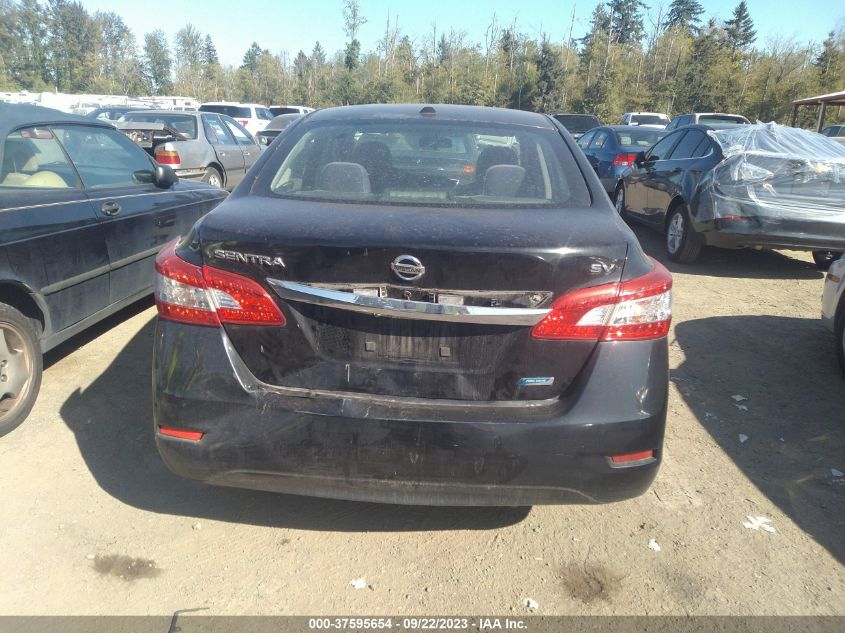 2013 NISSAN SENTRA S/SV/FE+ S/FE+ SV/SR/SL - 1N4AB7AP6DN900161