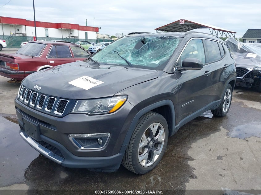 VIN 3C4NJCCB0KT782128 2019 JEEP COMPASS LIMITED