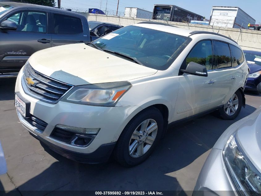 2013 CHEVROLET TRAVERSE LT - 1GNKRGKD3DJ185840