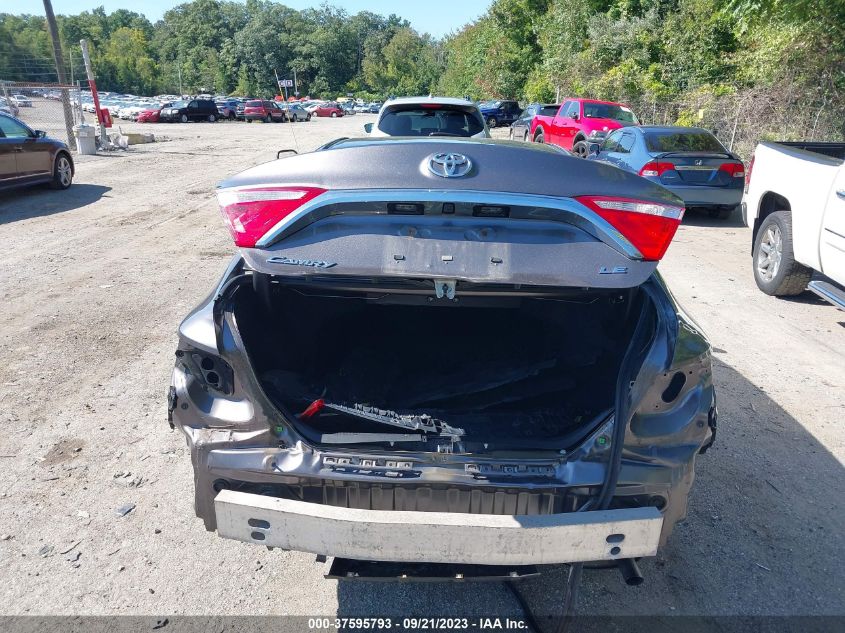 2015 TOYOTA CAMRY XLE/SE/LE/XSE - 4T4BF1FK2FR476498